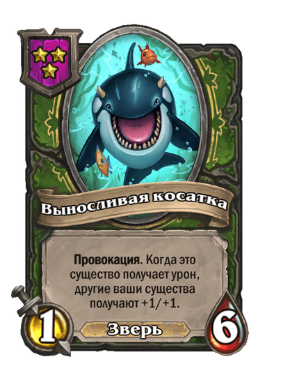 Выносливая косатка