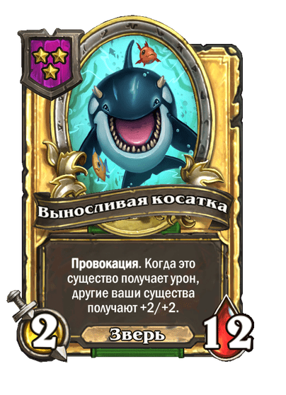 Золотая Выносливая косатка